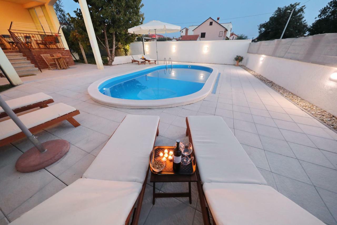 Вілла Hacienda Mia With Pool,Bbq,Free Parking Задар Екстер'єр фото
