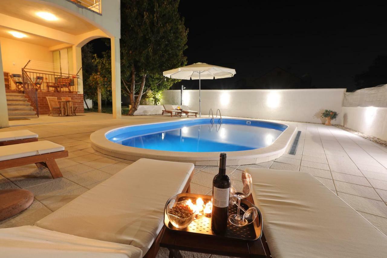 Вілла Hacienda Mia With Pool,Bbq,Free Parking Задар Екстер'єр фото