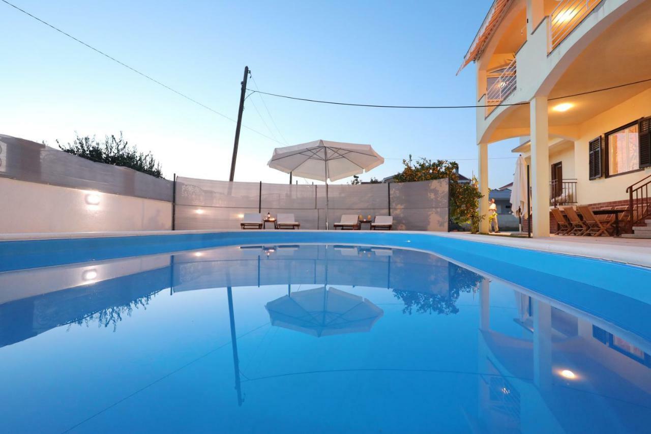 Вілла Hacienda Mia With Pool,Bbq,Free Parking Задар Екстер'єр фото